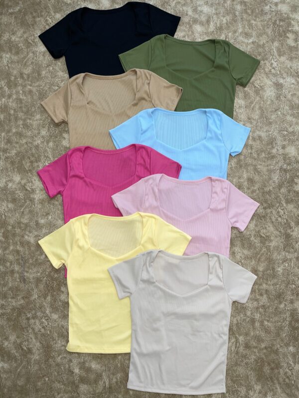 Remera doble tela LARGAS T.M/L