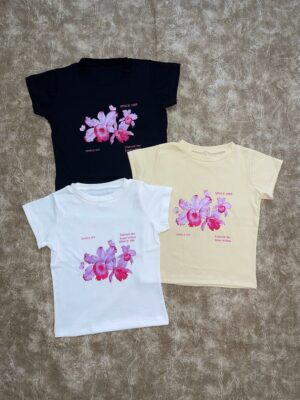 Baby Tee Flores
