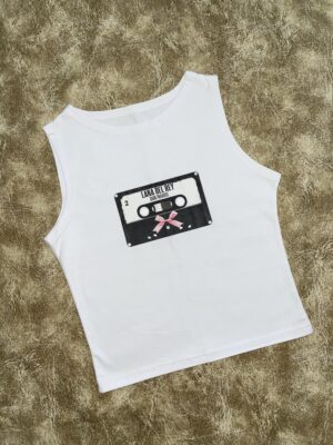 Musculosas Baby Tee Blanco