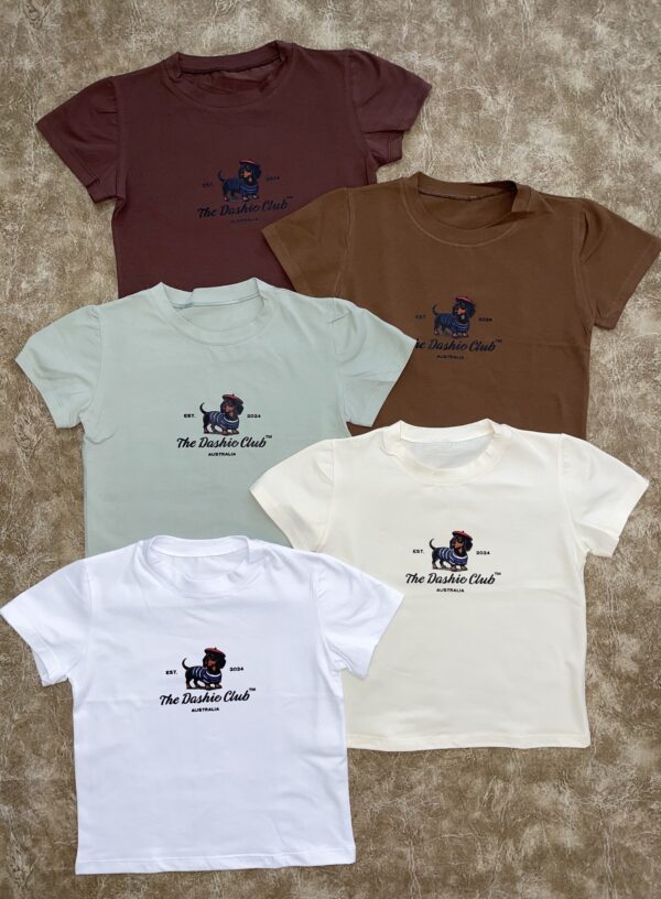 Baby Tee Perro Salchicha