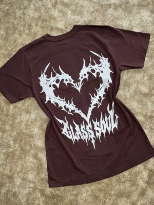 Remeron Corazón en llamas blanco