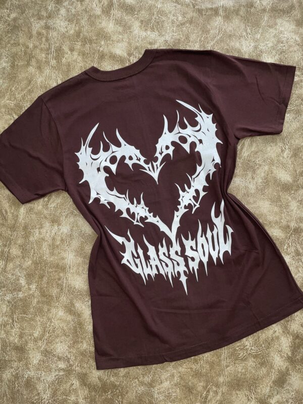 Remeron Corazón en llamas blanco