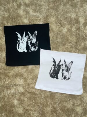 Bando Baby Tee Gato Alas