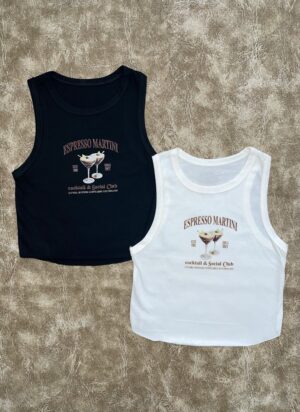 Musculosa Baby Tee Martini