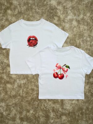 Baby Tee 🍒 y 👄