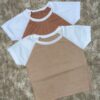 Remera combinada inversa