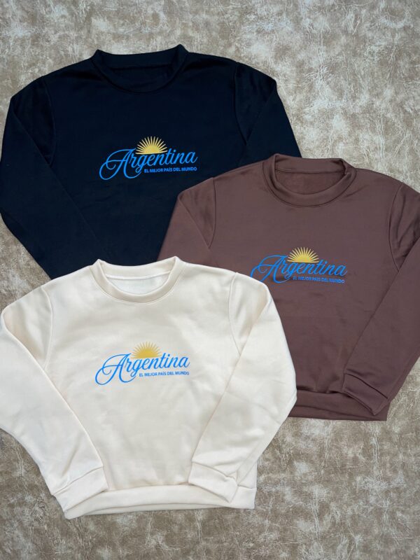 Buzo Frizado Argentina