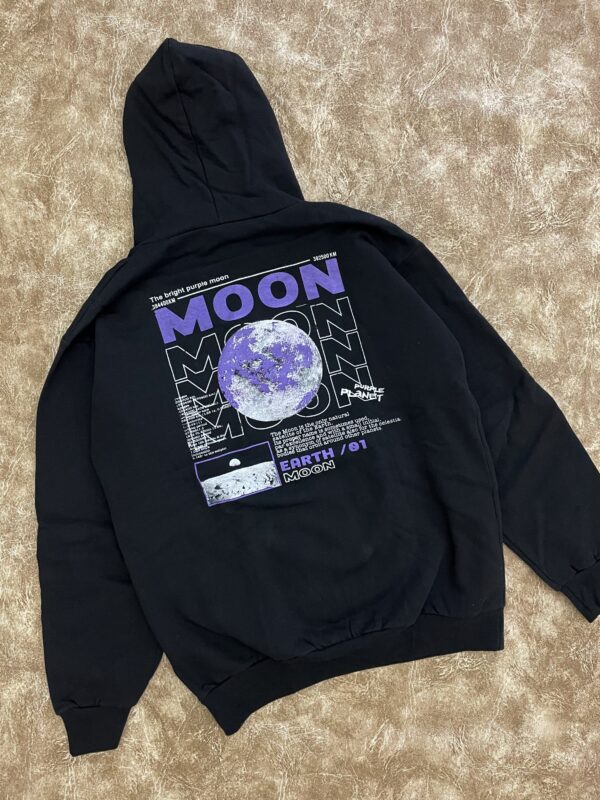 Buzo Frizado Negro Moon T.1