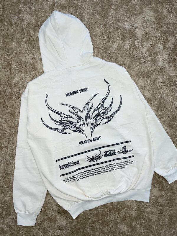 Buzos Frizados Corazon en llamas