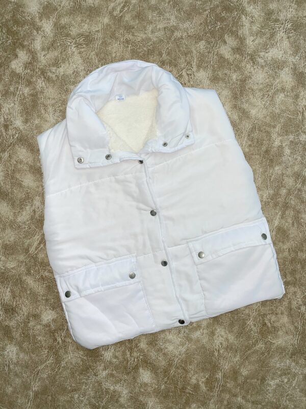 Chalecos Puffer con Corderito