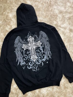 img_8345 Buzo Frizado Cruz Negro