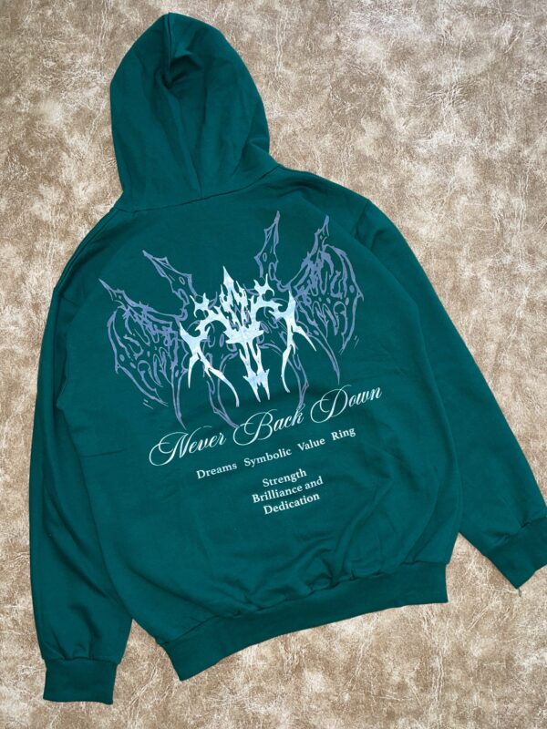 Buzo Frizado NBD Verde Petroleo